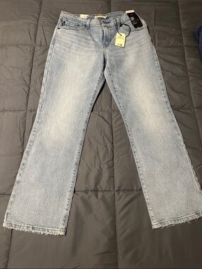 Levi's Light Blue Flare Jeans - High Rise Wide Leg